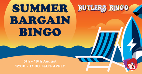 Grab Your Bucket and Spade and Start Shovelling Up Bargain Bingo Games at Butlers