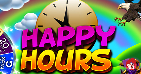 Will You Charm as Many as 500 Bonus Spins from the Mega Wheel this Happy Hour at Charming Bingo?