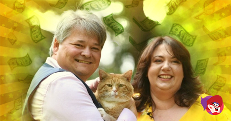 Couple ‘Feline Fine’ After Landing £1 Million Scratch Card Win; Claim Their Win Was Down to Their Cat!