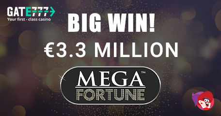 Lucky Brit Lands €3.3 Million on Mega Fortune Slot at Gate777 Casino