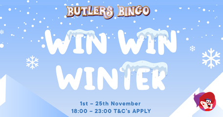 It’s a Win Win Winter Wonderland at Butlers Bingo this November