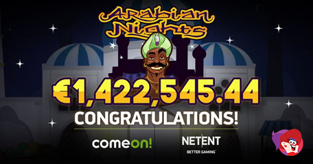 Lucky Slots Player Nets Arabian Nights Jackpot of €1.4m Just Before Christmas