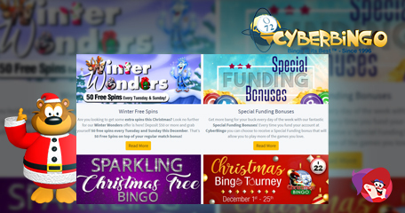 Join in the Bingo Advent Calendar of Fun to Pick Up No Deposit Bonuses and More