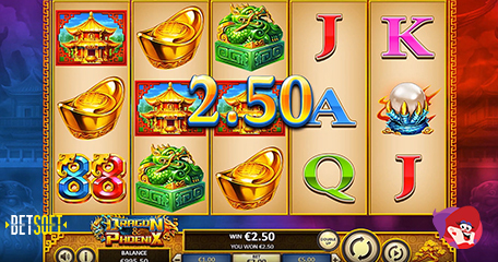 New Dragon & Phoenix Slot Packed with Fiery Cash and Superb Bonus Features