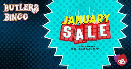 Hit the January Bingo Sales at Butlers Bingo with Bargain Basement Prices and Big Prize Pools