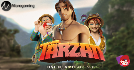 Microgaming Swing into Action to Renew Tarzan Licensing Brand