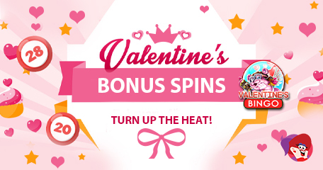 Feel More Than Just the Love with Cyber Bingo and Their Valentine’s Promotions