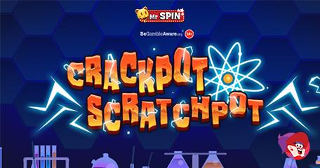 Claim 45 Bonus Spins (with No Deposit Required) for the New Crackpot Scratchpot Slot
