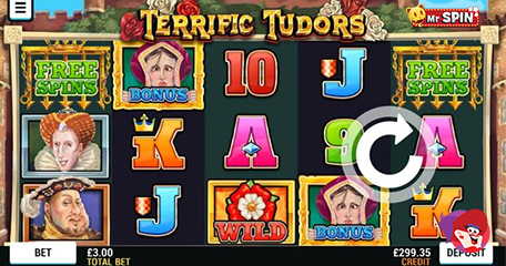 The Tudors are Back and Are Dishing Out No Deposit Bonus Spins