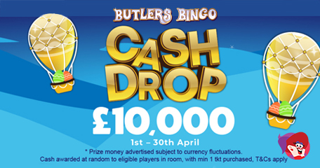 Butlers Bingo is Serving Up Luxurious Hotel and Cash Prizes this April
