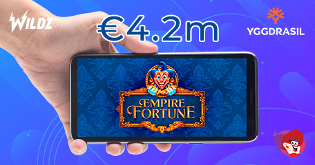 Yggdrasil's Empire Fortune Drops a Life-Changing Win of €4.2m