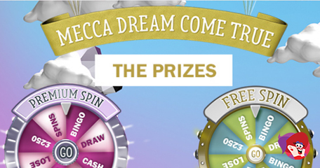 Mecca Bingo Go Live with Mecca Dream Come True Specials