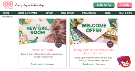 888 Ladies Bingo Unveil Fresh New Look and It’s Delightful!