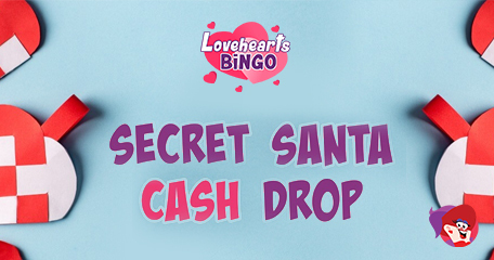 Secret Santa Lands at Lovehearts Bingo