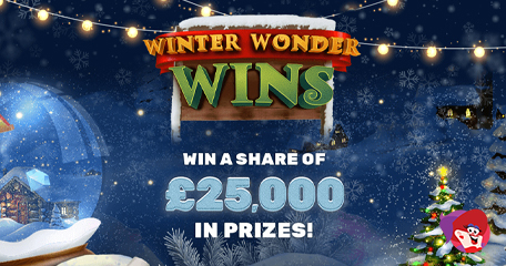 Winter Wonder of Wins Guarantees a Downpour of Cool Prizes: Find it at Mr. Spin!