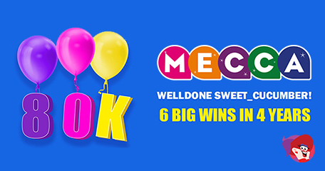 Lucky Streak Results in 6 Wins and £80K in Jackpots at Mecca Bingo!