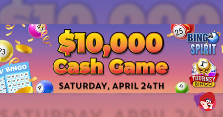 April Cash Showers Courtesy of Bingo Fest