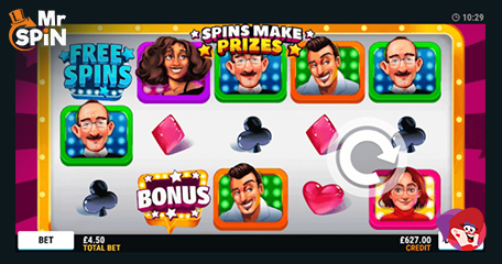 ‘Come on Down’ in New No Deposit Mr Spin Slot