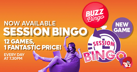 New Session Bingo from Buzz Bingo is a Hit!