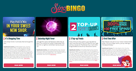 Sing Bingo: Rock ‘n’ Rolling Bingo Promos Plus Plenty of Freebies