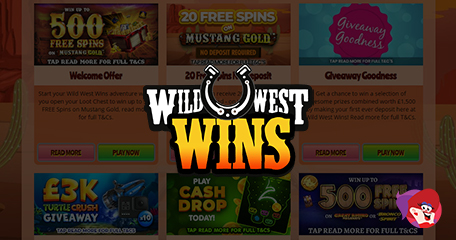 New Wild West Wins Full to the Top with Spins!