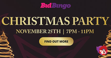 The Bid Bingo Christmas Party is Back for One Night Only