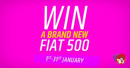 Win a Fiat 500 Car in January with Jumpman Gaming