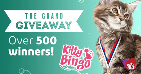 Win 10 x £5K Cash, Takeaway Vouchers and More with Kitty Bingo
