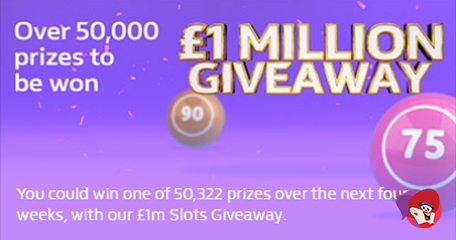 Win One of Thousands of Prizes in £1m William Hill Giveaway