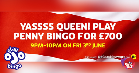 Play for A Penny at Play OJO – Win A Share of £700 This Jubilee Day