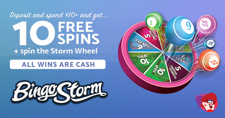 Free Bingo to Win Cash and Many More Monthly Treats from Bingo Storm