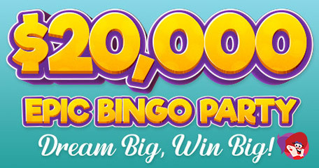 The Big Bingo Party with Guaranteed Cash is Coming to Cyber Bingo