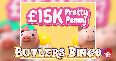 Play For A Penny To Win A Share of £15K in Butlers Bingo Specials