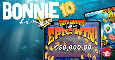 Bonnie Bingo Line-Up of Big Value Fun and Even Bigger Jackpots