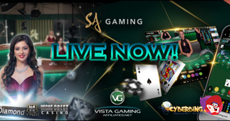 Live Casino Games Debut at Cyber Bingo & Vegas Crest Casino