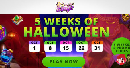 Charming Bingo’s 5 Weeks of Halloween = 5 Weeks of Promo Codes