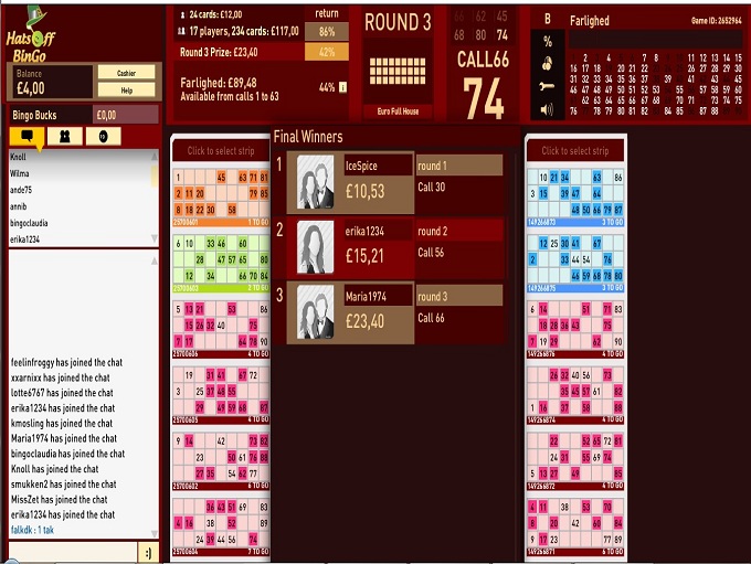 Hats Off Bingo Review