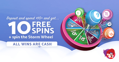 Play Free Bingo (Storm) Games & Win Real No Wager Cash!