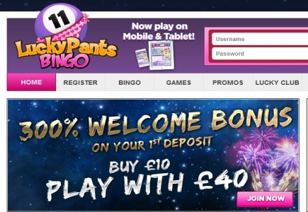 Winning Slots at Lucky Pants Bingo