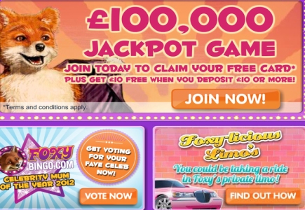 Massive Promotion at Foxy Bingo!