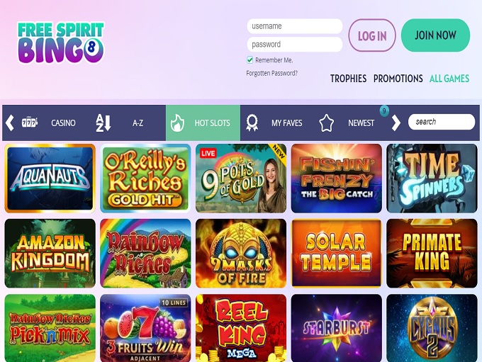 bingo spiriy casino bonus codes