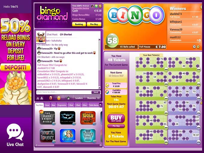 Bingo Diamond Review