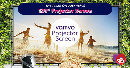 Win A 120” Cinema Projector Screen in New Bingorella Promo