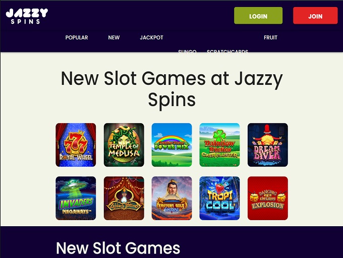 Jazzy Spins Games