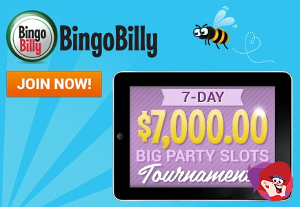 Bingo Billy Launches A 7-Day Slot Tournament