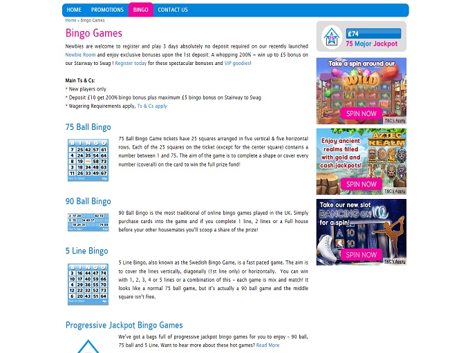 Bingo Loft Games