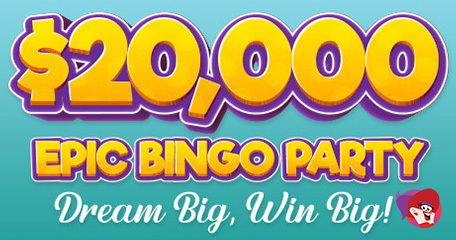 RSVP To The Big Cyber Bingo Party - $18,200 Will Be Won