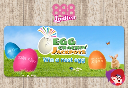 Easter Jackpots at 888 Ladies Bingo