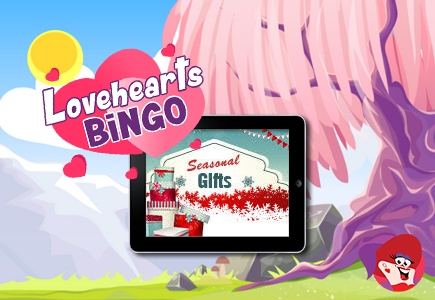 Season Gifts at Lovehearts Bingo