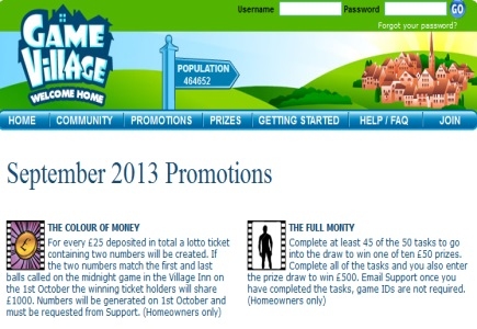 The Colour of Money at GameVillage